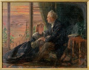 Evening Tales — George Elgar Hicks