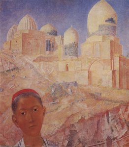 Shah-i-zinda — Kuzma Petrov-vodkin