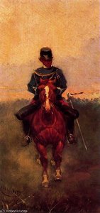 Cavalry Officer, Assistant Orders — Josep Cusachs I