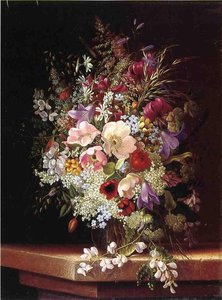 Still Life With Flowers — Adelheid Dietrich