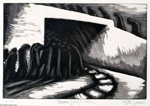 Miners Going To Work — Blanche Grambs