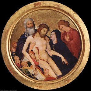 Large Round Pietà — Jean Malouel