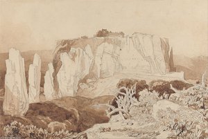 Mortain, Normandy — John Sell Cotman