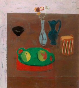 The Green Platter (still Life) — Sir William George Gillies