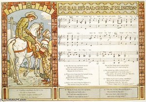 The Bailiff's Daughter From Islington — Walter Crane