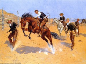 Turn Him Loose, Bill — Frederic Remington