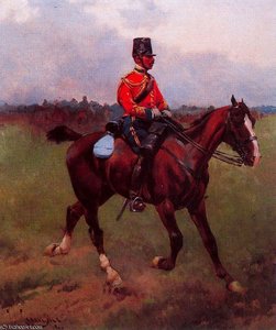 Mounted Officer — Josep Cusachs I