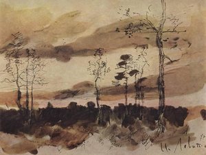 Sunset. Forest Edge. — Isaak Ilyich Levitan