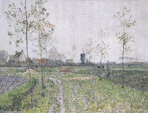 Herbstlandschaft Bei Knokke
