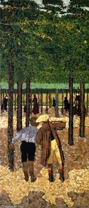 The Public Gardens - The Two Schoolboys — Jean-édouard Vuillard