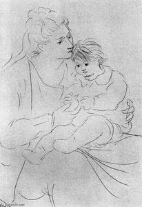 Mother And Son 1 — Pablo Picasso