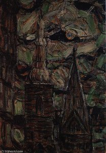 Petri - Und Patrokliturm In Soest — Christian Rohlfs