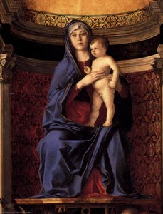 2.frari Triptych - Frari Triptych (detail)2 — Giovanni Bellini