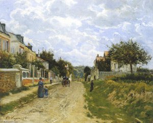 Entrance To A Village — Victor Vignon