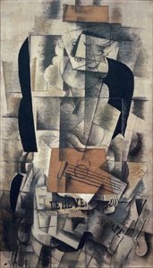 Woman With A Guitar — Georges Braque, Cubism