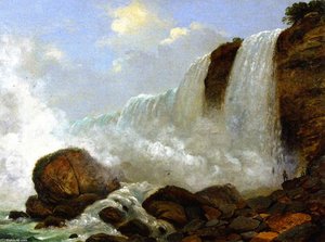 Niagara: American Falls — Christopher Pearse Cranch, Nothing