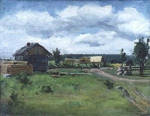 Gray Day — Isaak Ilyich Levitan