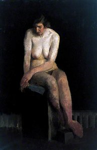 Female Figure Seated — Reginald Brill