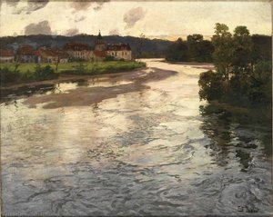 The Dordogne — Frits Thaulow