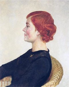 Portrait Of Shirvinskaya — Aleksandr Deyneka