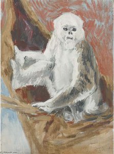 Vanessa Bell's Monkey — Duncan Grant