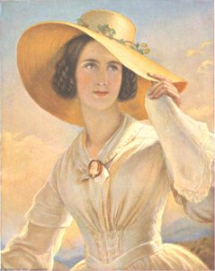 Portrait of the artist's daughter