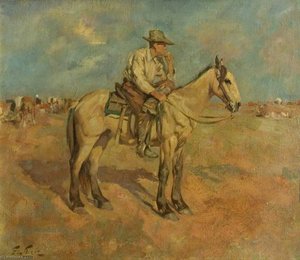 Cowboy on Guard