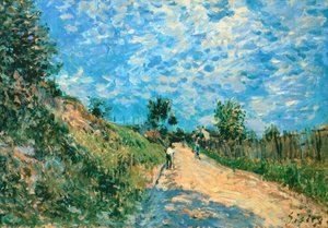 Hill Path — Alfred Sisley