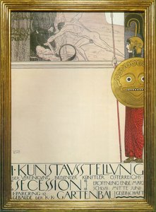 Poster For The 1st Secession Exhibition — Gustav Klimt