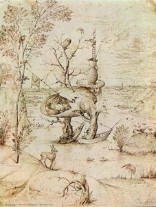 The Man-tree — Hieronymus Bosch