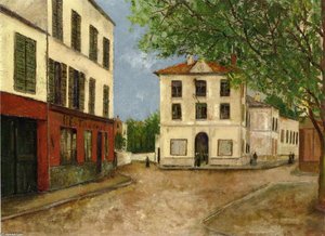 Street In Nanterre — Maurice Utrillo
