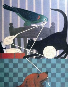 Polly, Minou And Eon — Will Barnet