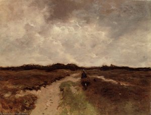 Crossing The Heath — Anton Mauve