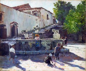 La Fontaine De Ravello (titre Inscrit) — Joseph-félix Bouchor
