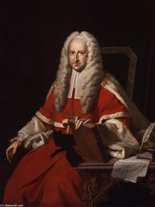 Portrait Of Sir John Willes — Thomas Hudson