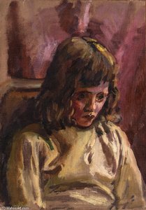 Portrait Of A Girl - — Duncan Grant