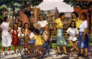 Sunlight And Shadow — Allan Rohan Crite
