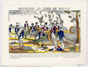 Napoleon At The Siege Of Toulon — François Georgin, Pellerin