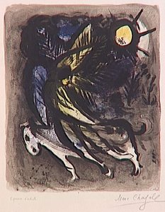 An Angel — Marc Chagall