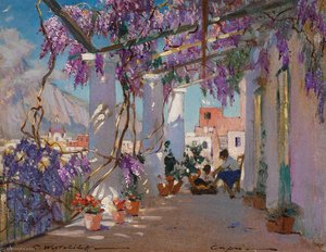 Veranda In Capri — Constantin Westchiloff