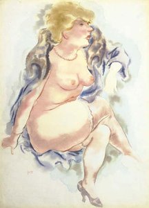 The Model (summer Ii) — George Grosz