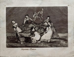 Feminine Folly — Francisco José De Goya Y Lucientes