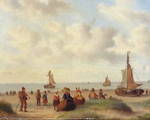 On The Beach — Carl Eduard Ahrendts