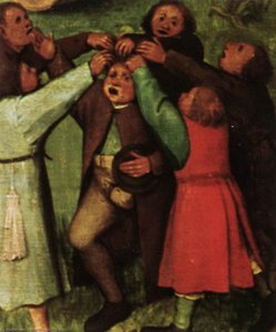 Children's Games (detail) (20) — Pieter Bruegel The Elder, Northern Renaissance