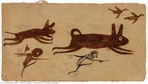 Untitled (chase Scene) — Bill Traylor