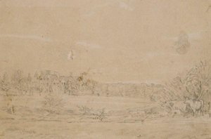 Landscape With A Country House — John Frederick Lewis