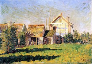 La Valleuse, Port-en-bessin — Paul Signac