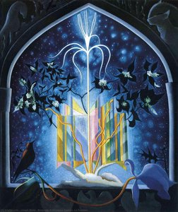 Serenade, A Christmas Fantasy (la Fontaine) — Joseph Stella