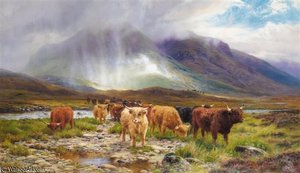 A Passing Shower, Glen Orchy — Louis Bosworth Hurt