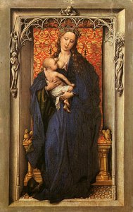 Madonna And Child — Rogier Van Der Weyden, Northern Renaissance Painting
